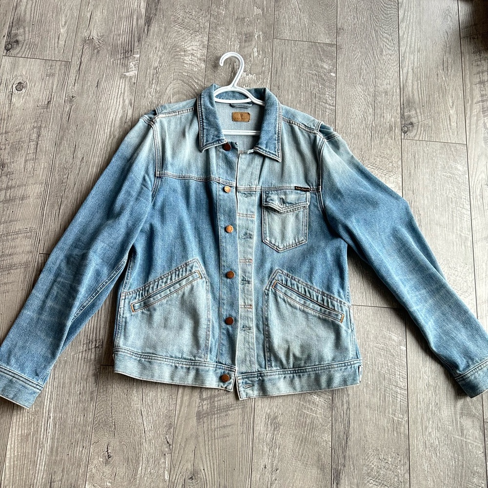 Nudie Jean Tommy Broken Twill Denim Jacket